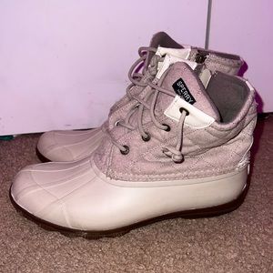 Tan/Light Brown Sperry Duck Boots